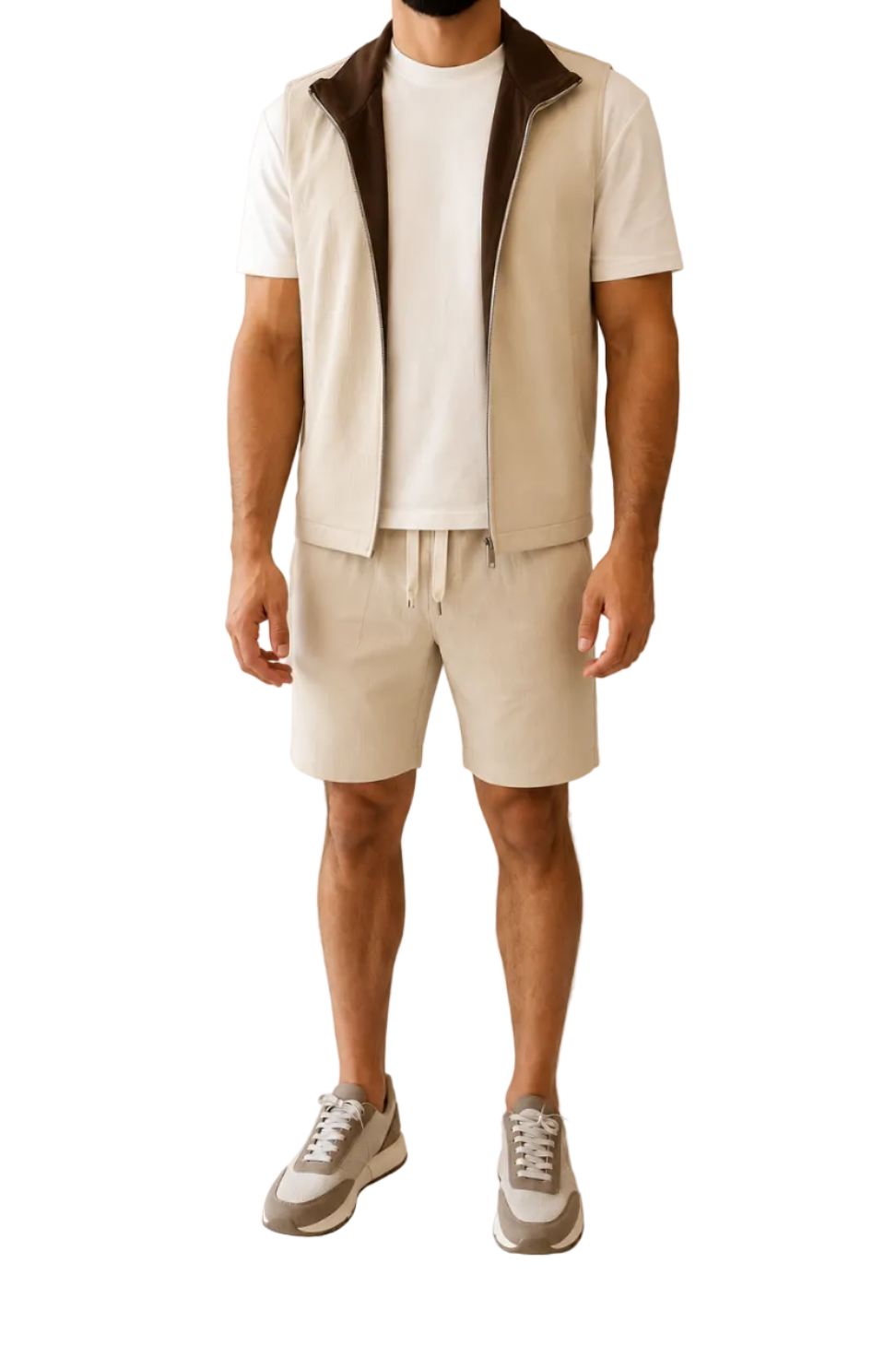 De Heeren Zomer Set - Gebroken wit