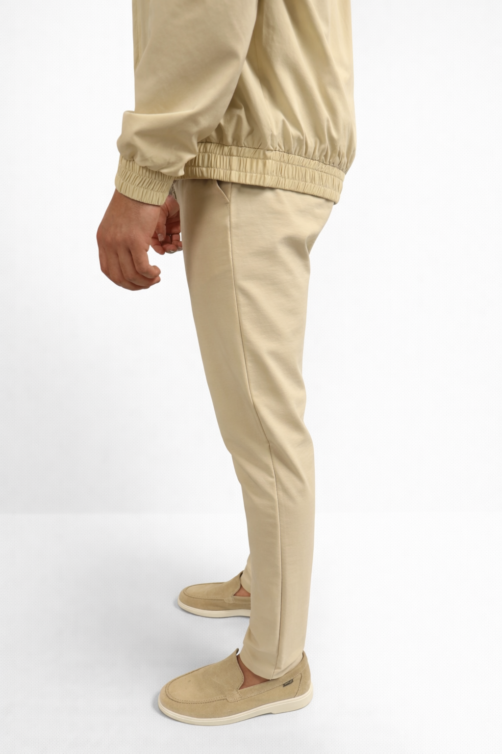 Techsuit losse broek - Licht Beige