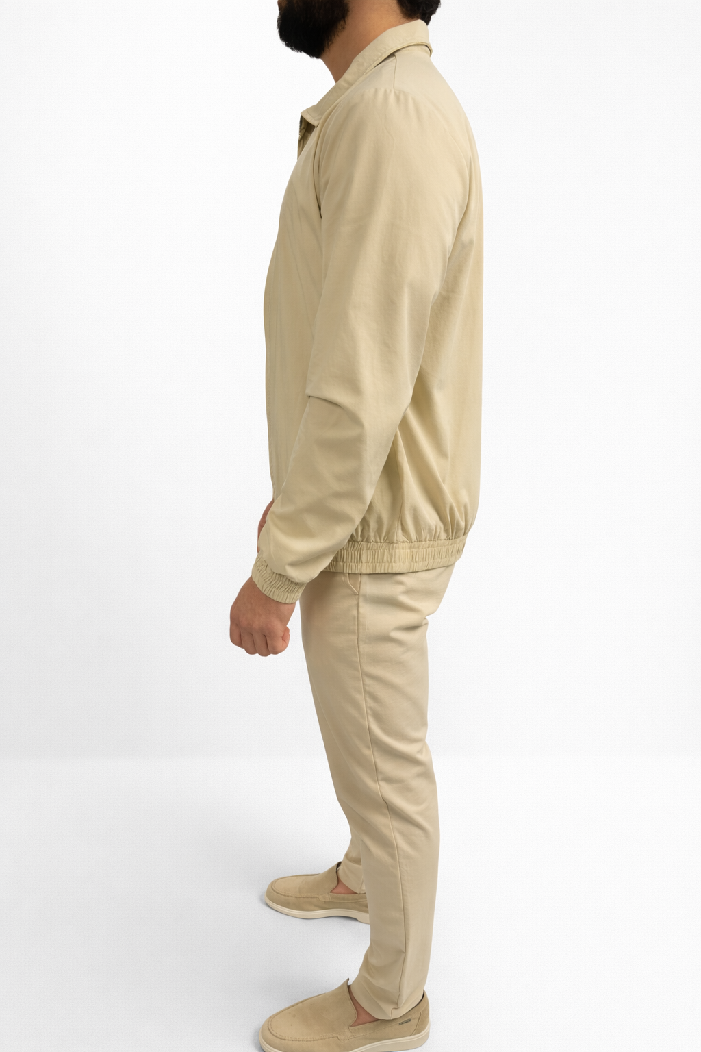 Techsuit losse vest - Licht Beige