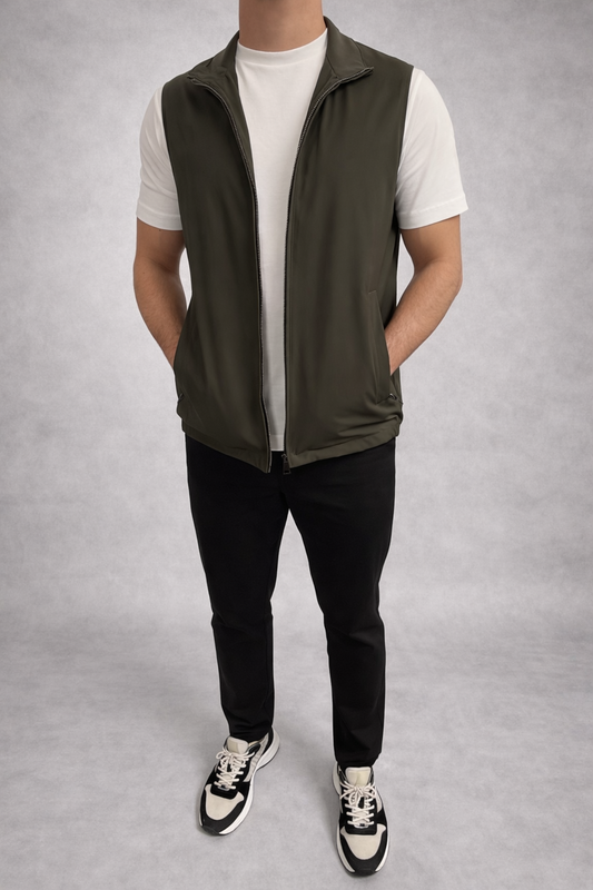 Bodywarmer - Khaki Groen