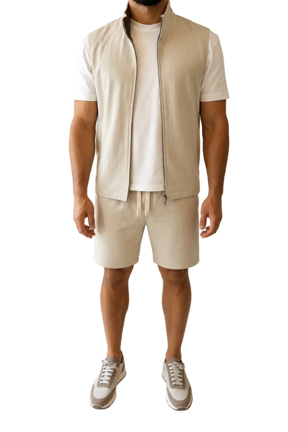 De Heeren Zomer Set - Gebroken wit
