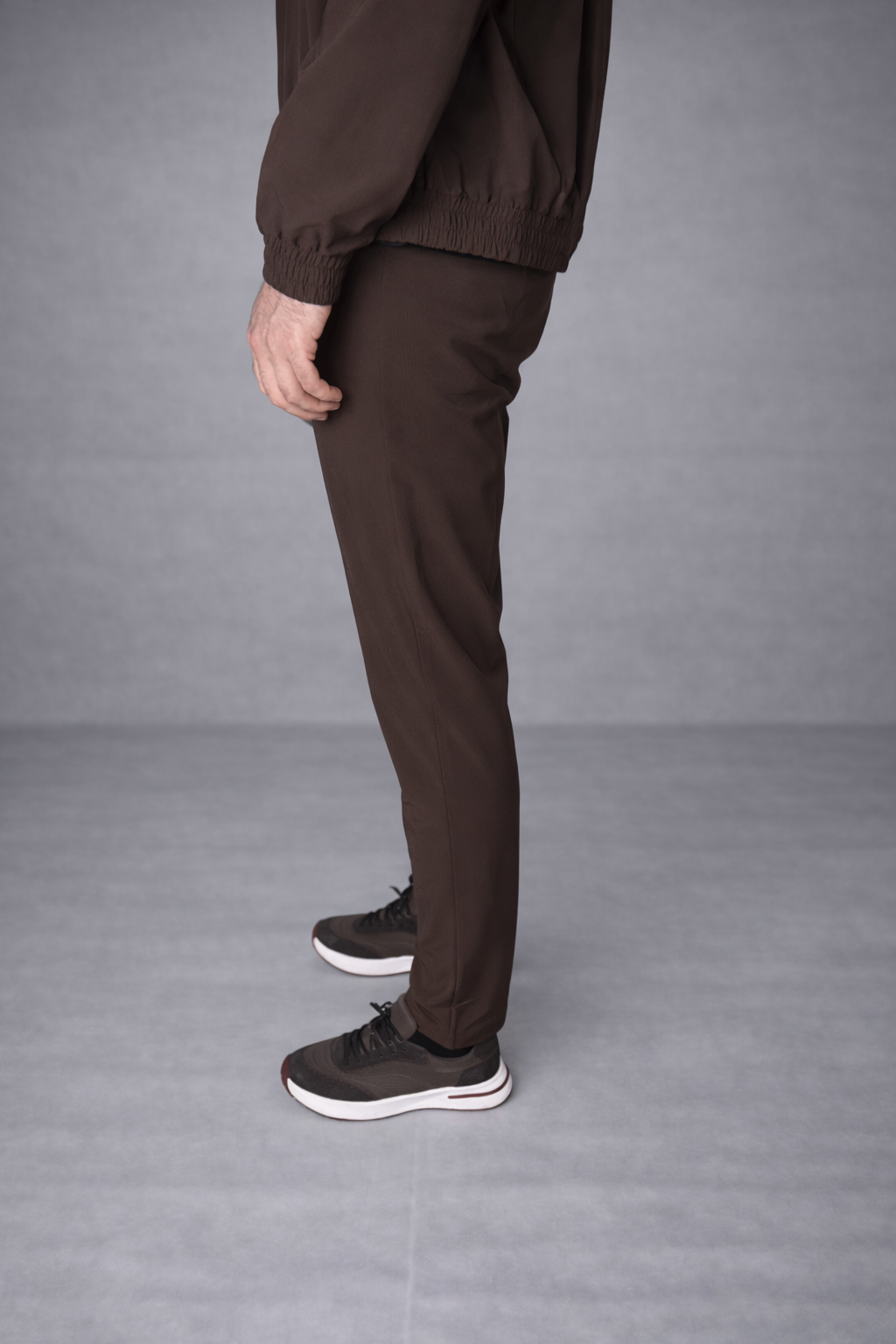 Techsuit losse broek - Bruin