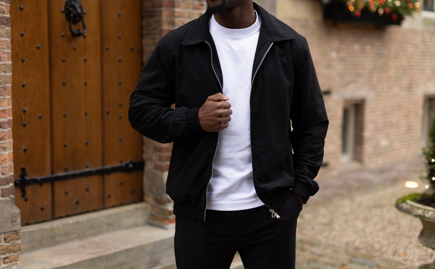 Techsuit losse vest - Zwart