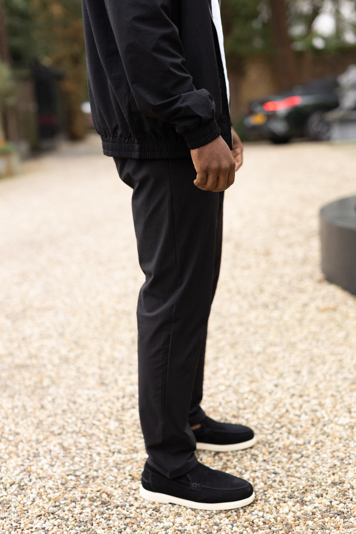 Techsuit losse broek - Zwart