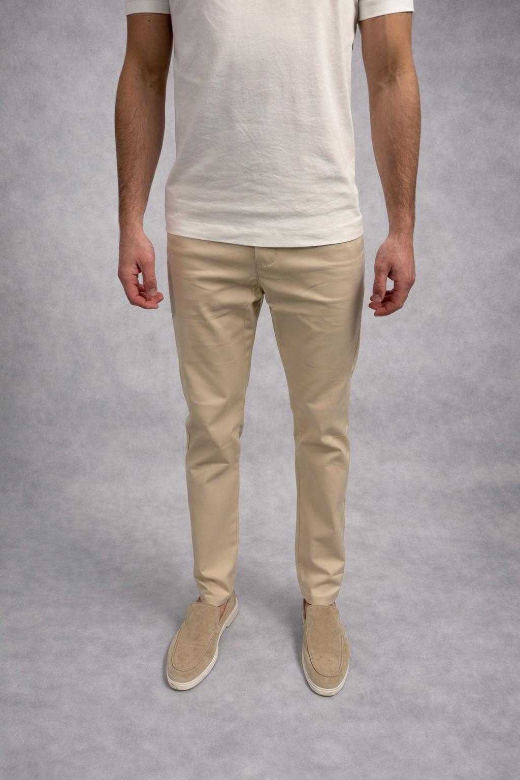 Chino broek - Licht Beige