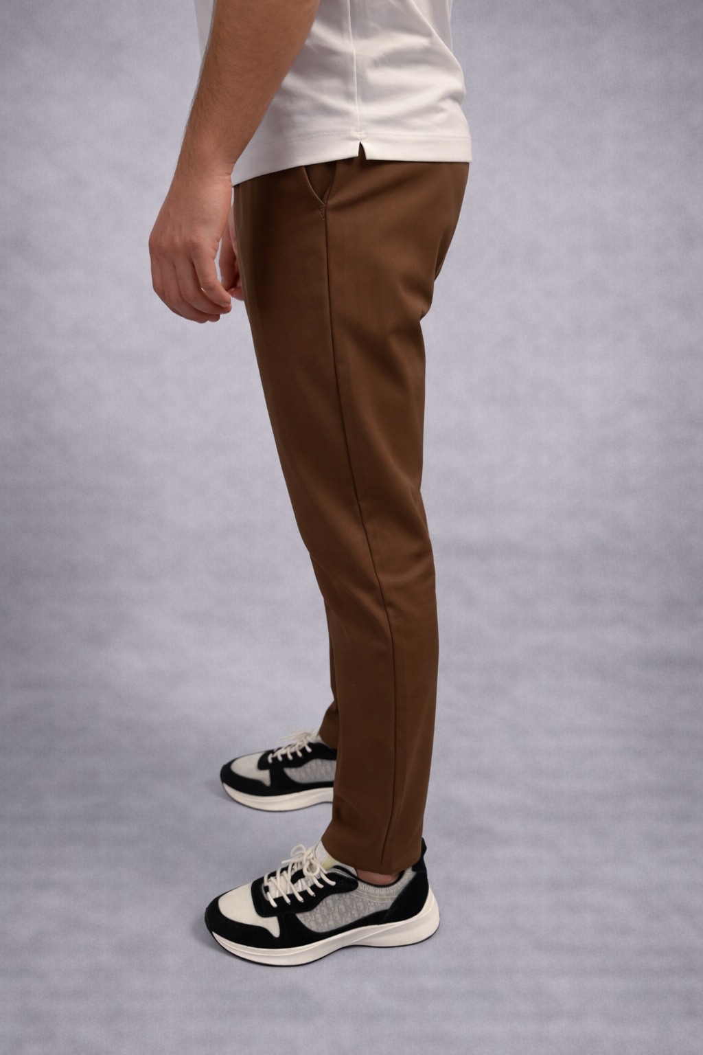 Chino broek - Bruin